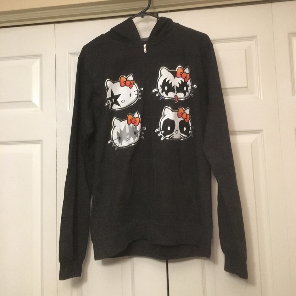 Hello Kitty NWOT KISS Hoodie ♥️
